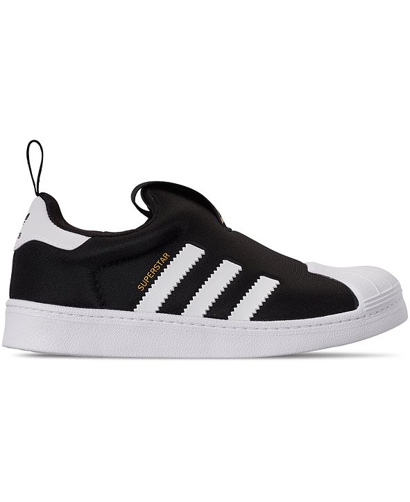 adidas Little Kids Superstar 360 Slip-On Casual Sneakers from Finish ...