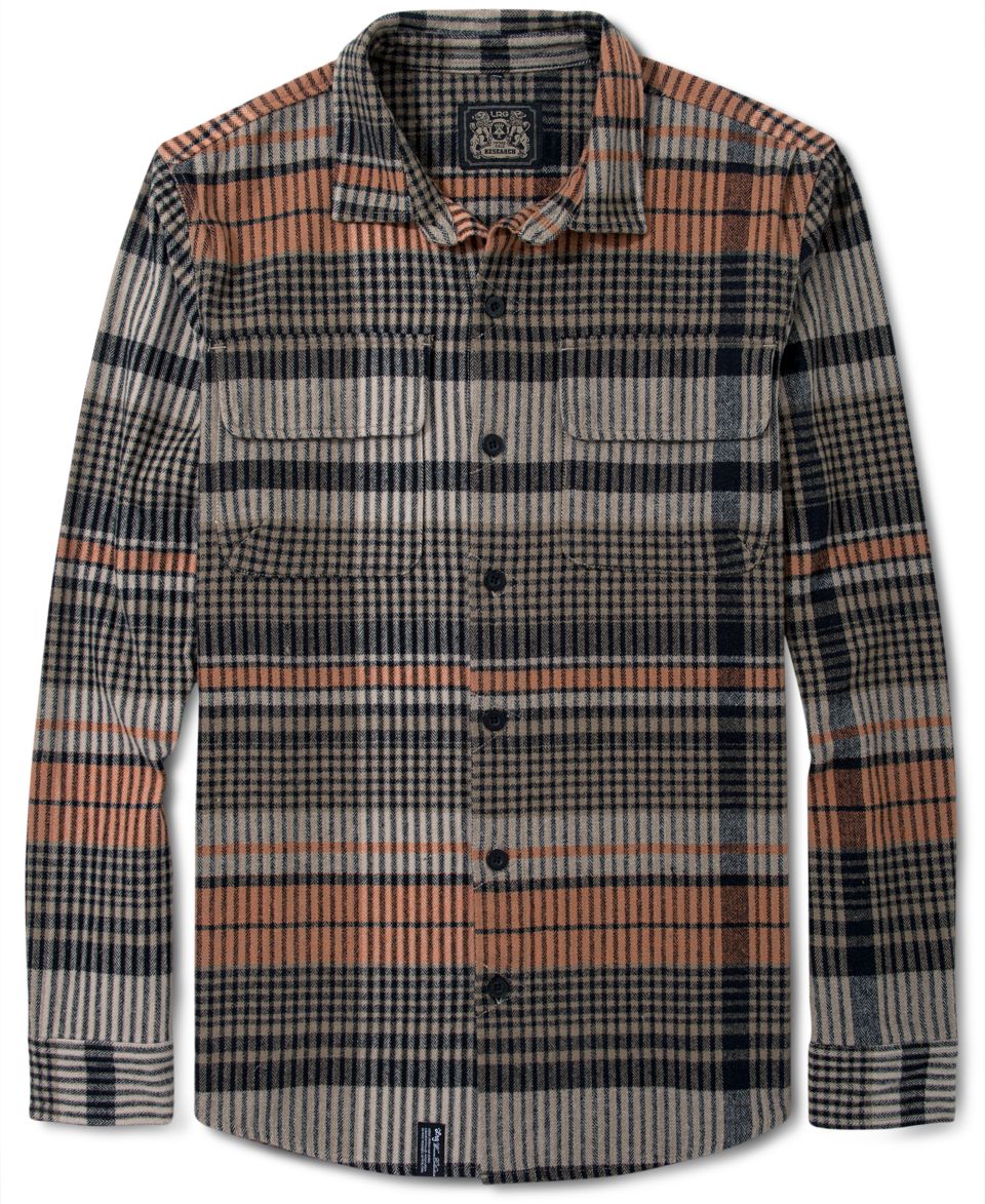 LRG Shirt, Resolutionary Bridgade Flannel