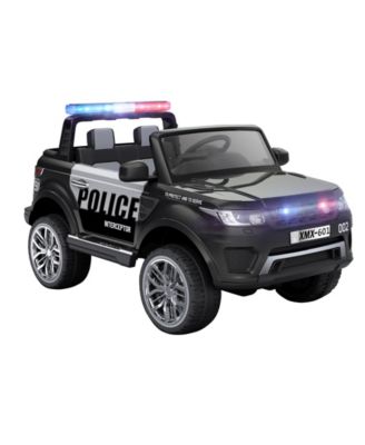 12 volt ride on police car