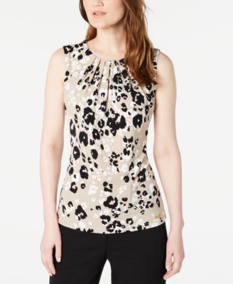 macy's calvin klein womens tops