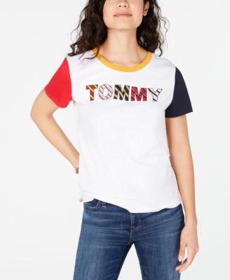 tommy jeans letter jeans