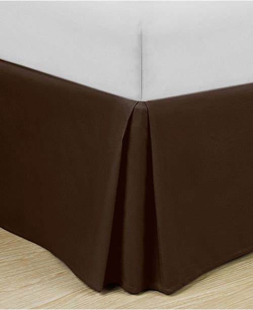 Swift Home Home Basic Easy Fit Microfiber Pleated 14 Drop Queen Bedskirt Reviews Sheets Pillowcases Bed Bath Macy S