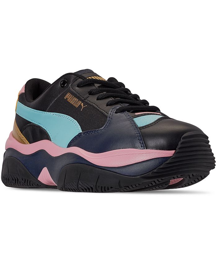 Puma Women's STORM.Y Metallic Casual Sneakers from Finish ...