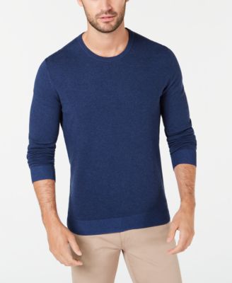 macys crew neck sweater