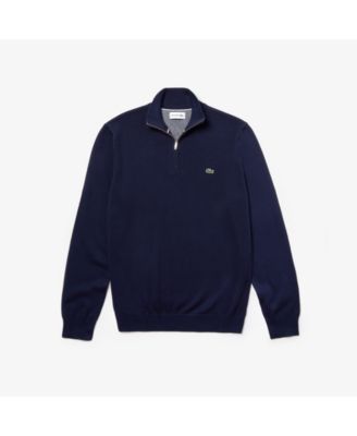 lacoste quarter zip jumper