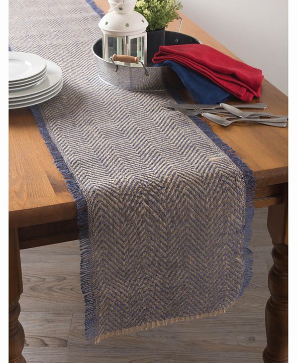 Design Imports Burlap Table Runner 14" x 108" & Reviews Table Linens