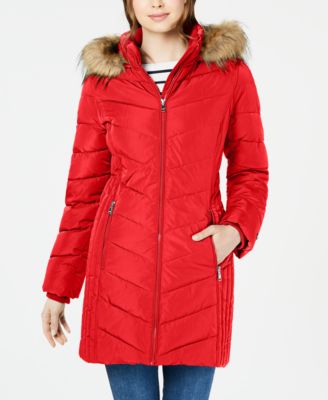 macy's tommy hilfiger women's coat