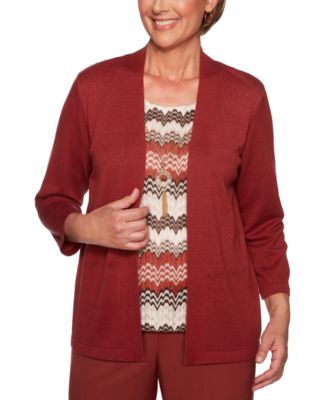alfred dunner cardigan sweaters
