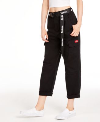 juniors black cargo pants