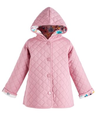 baby girl quilted coat