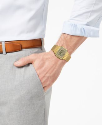 casio unisex gold