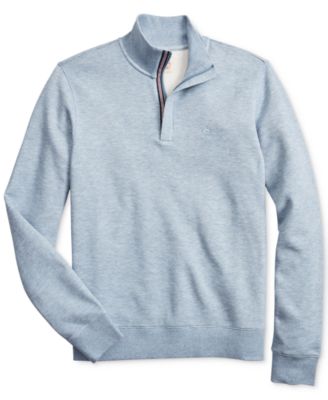 mens red quarter zip sweater