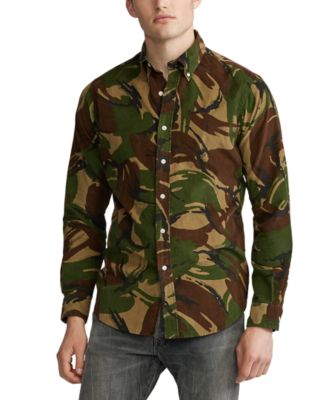ralph lauren slim fit corduroy shirt