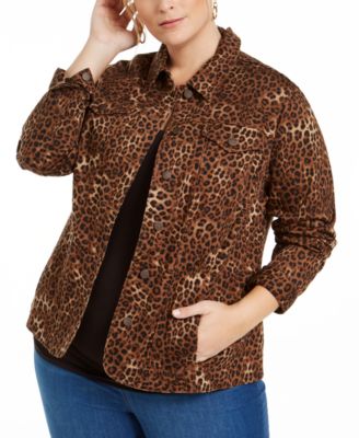 macys plus size jackets