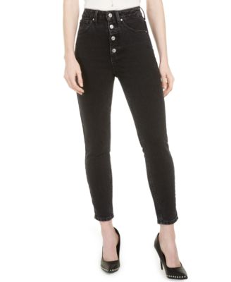 guess high waisted skinny jeans