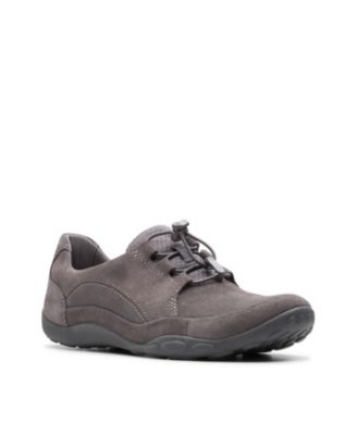 clarks grey shoes womens