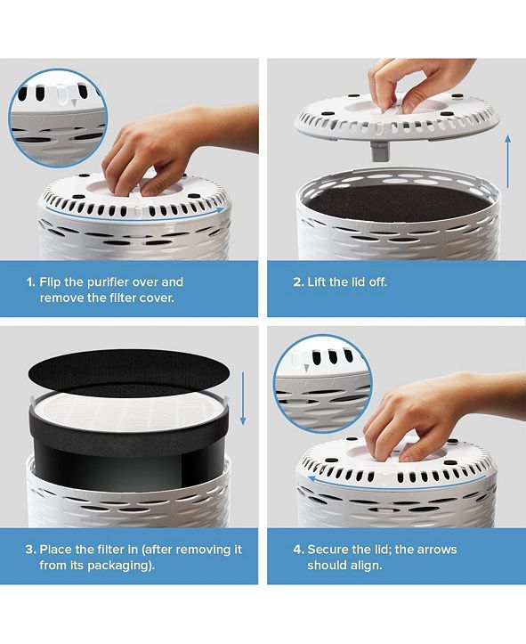 Levoit Compact True Hepa Air Purifier & Reviews Wellness Bed & Bath