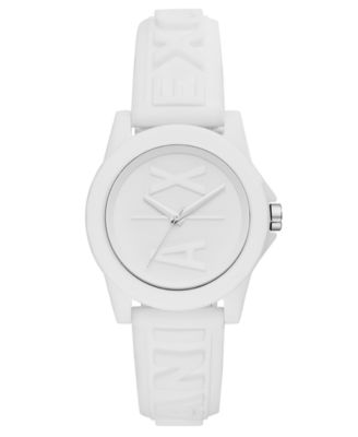 armani exchange white