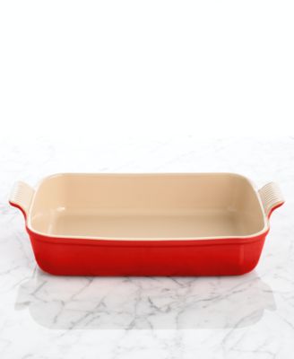 Прямоугольная форма для запекания Le Creuset Heritage из керамогранита размером 12 x 9 дюймов