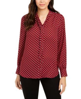 macys womens charter club blouses