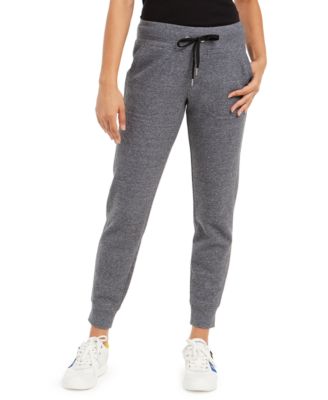 calvin klein cotton blend fleece joggers