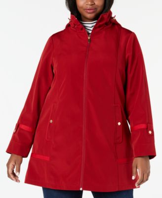 women's balmacaan raincoat