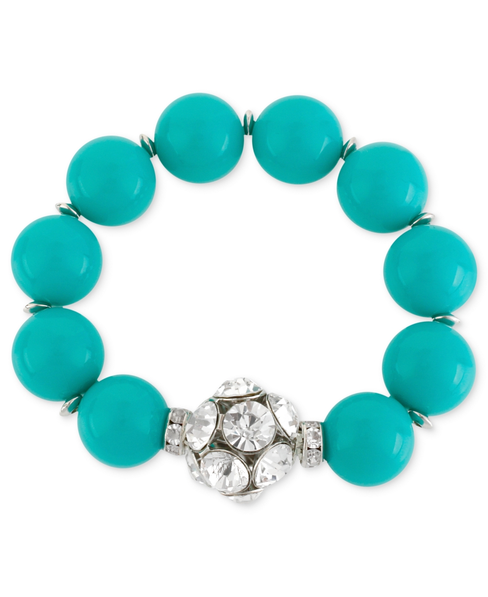 haskell necklace silver tone teal frontal necklace $ 44 50