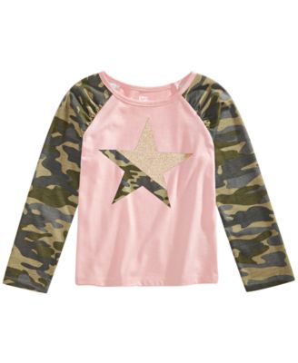 little girls camo shirt