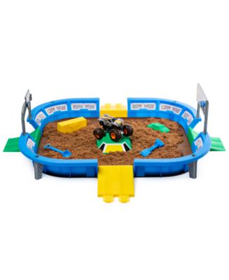 monster truck kinetic sand