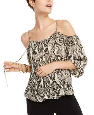 cold shoulder tops at macy's