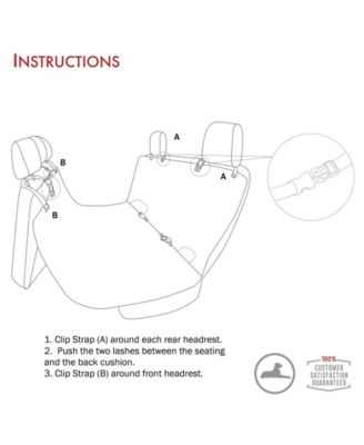 majestic pet universal hammock back seat cover