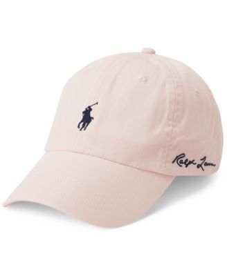 ralph lauren pink cap
