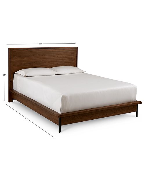 Furniture Oslo Queen Bed Created For Macy S Reviews Furniture Macy S