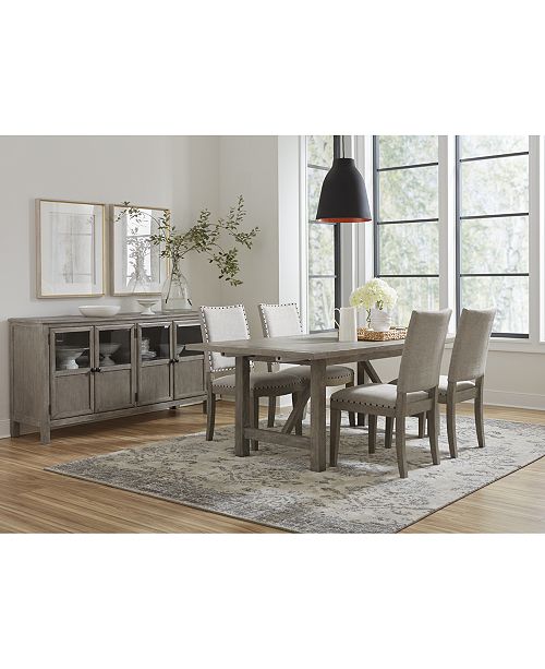 Furniture Parker Dining Furniture 5 Pc Set Table 4 Side Chairs Created For Macy S Reviews Furniture Macy S