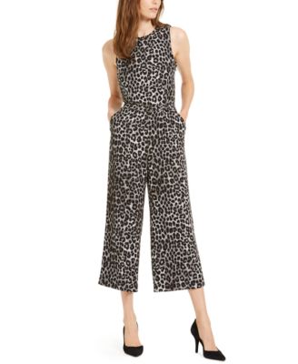 michael kors animal print jumpsuit