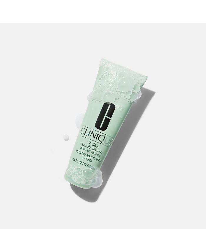 Clinique 7 Day Scrub Cream RinseOff Formula, 3.4 fl oz & Reviews