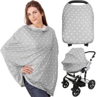 carseat canopy as nursing cover