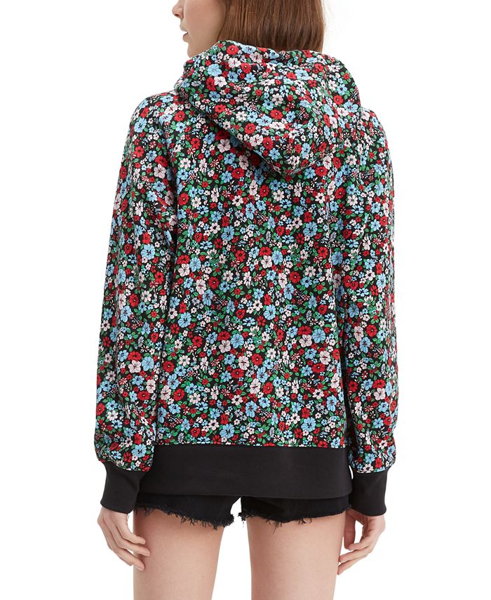 levis flower hoodie