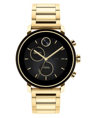 42mm movado connect 2.0 gold