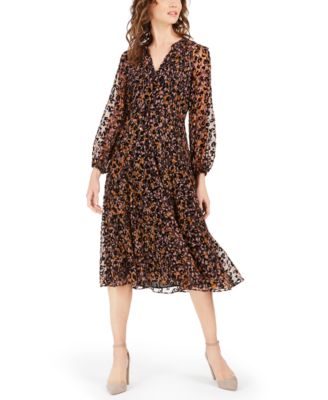 tommy icons midi dress