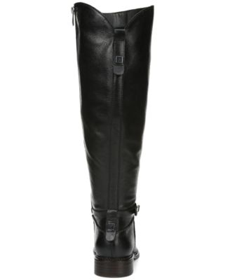 franco sarto wide calf leather boots
