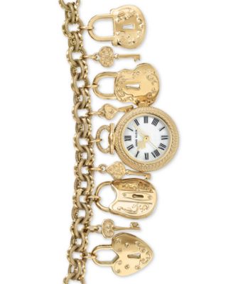 anne klein charm watch