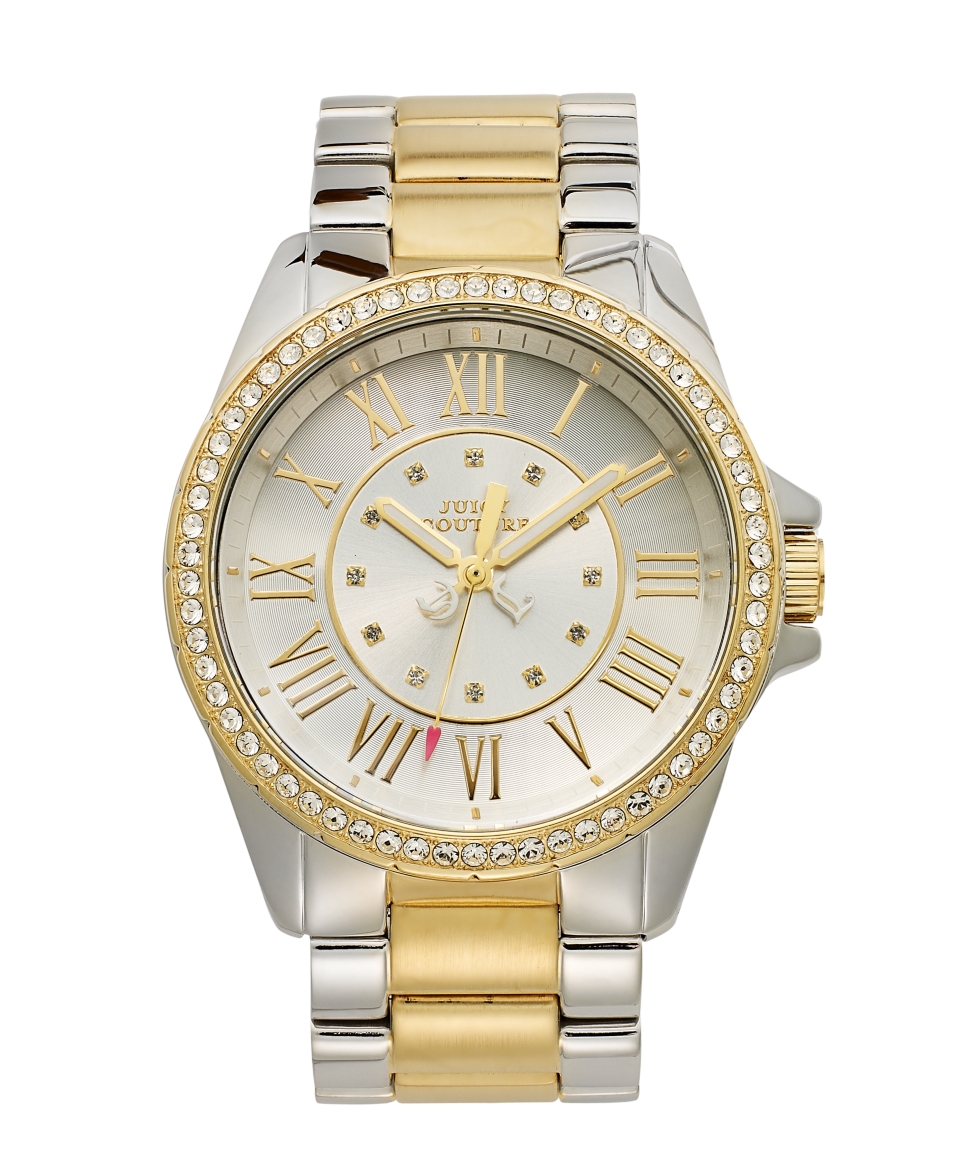 Juicy Couture Watch, Womens Stella Two Tone Stainless Steel Bracelet 42mm 1901010   Watches   Jewelry & Watches