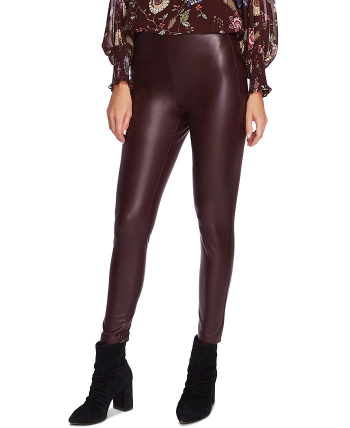 Vince Camuto Faux-Leather Pull-On Pants & Reviews - Pants & Leggings - Women - Macy's