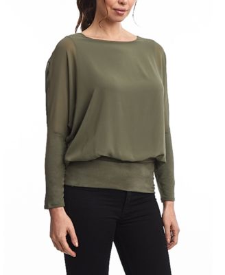 macy's chiffon blouses