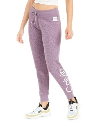 pink calvin klein sweatpants