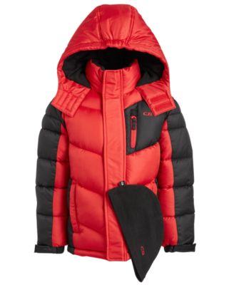 sporty puffer jacket