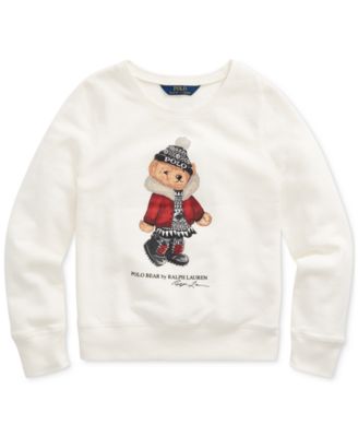 ralph lauren holiday bear sweater