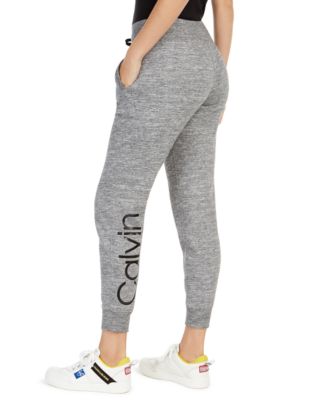 calvin klein logo joggers womens