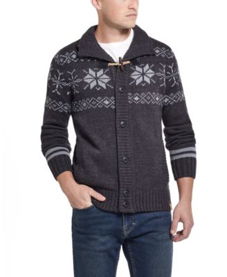 Snowflake Cardigan Sweater 